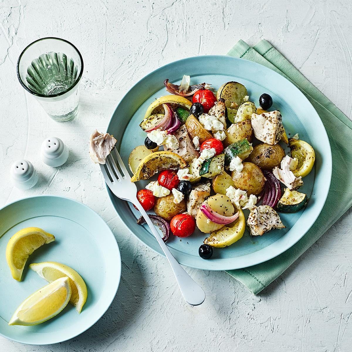 Greek Chicken & Feta Bake